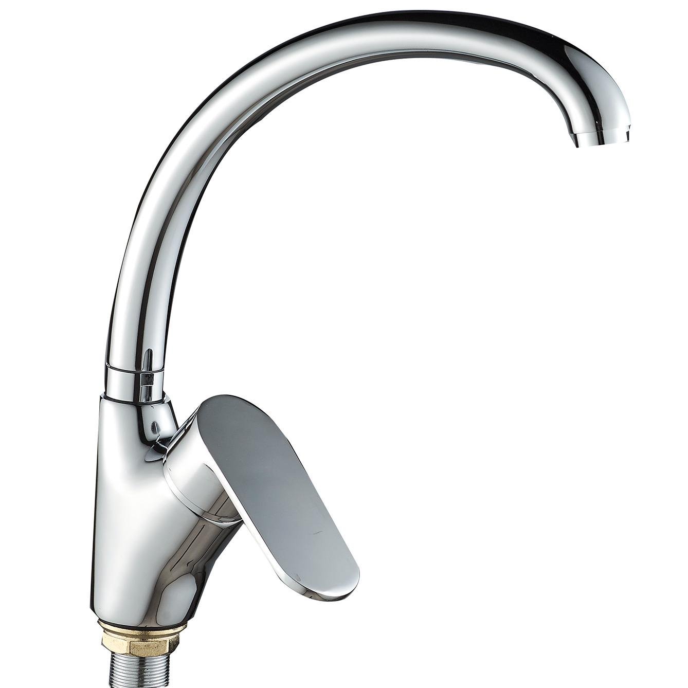 Смеситель для кухни Lidz Tani 007F LDTAN007FCRM44970 однорычажный Хром (213774)