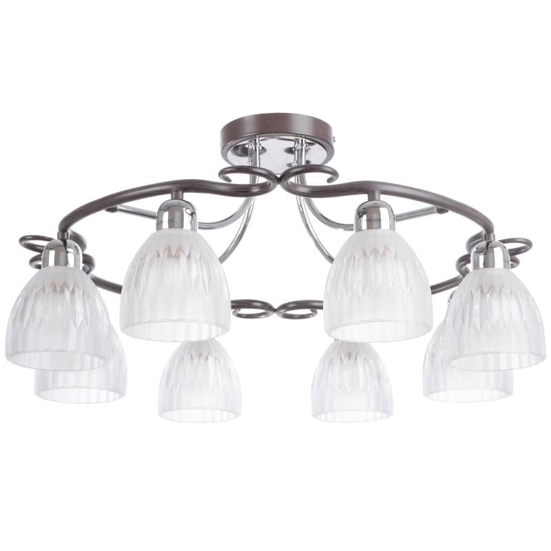 Люстра потолочная Brille LK-288S/8 E14 на 8 плафонов