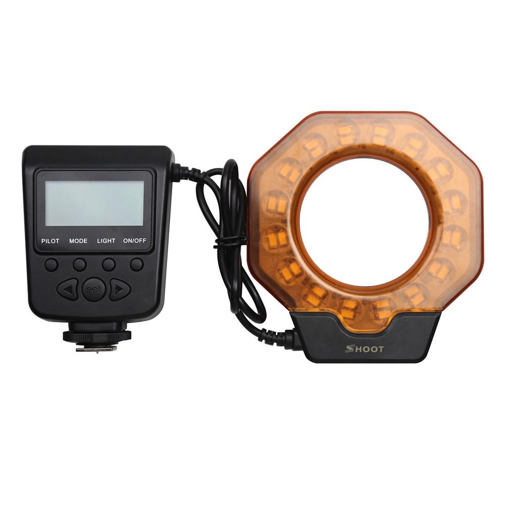 Кольцевая LED макровспышка Shoot SL-103C для камер Canon (447898387)