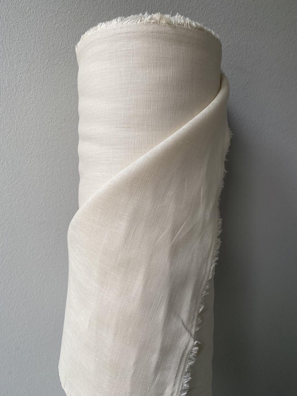 Ткань рубашечно-платьевая LINEN PLUS льняная натуральная 143 см 1656 Бежевый Ткань рубашечно-платьевая LINEN PLUS льняная натуральная 143 см 1656 Бежевый