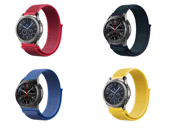 Набір ремінців Nylon Style Becover для Amazfit Stratos 1/2/2S/3/GTR 2/GTR 47 мм/GTR Lite 47 мм/Nexo/Pace/GTR 3 Pro Boy 4 кольора (706567)
