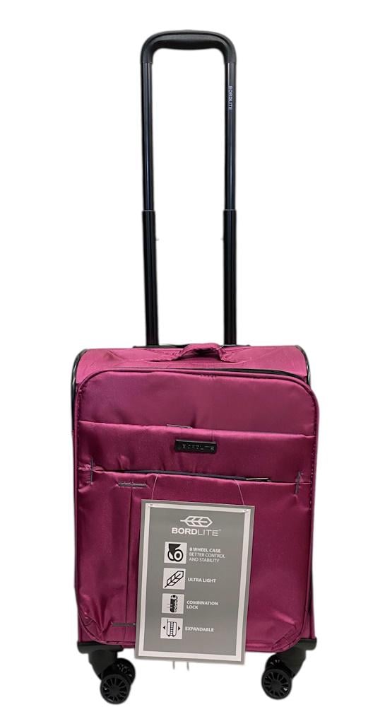 Чемодан маленькая ручная кладь Bordlite JB2068 полиэстер S Малиновый - фото 2 Чемодан маленькая ручная кладь Bordlite JB2068 полиэстер S Малиновый - фото 2