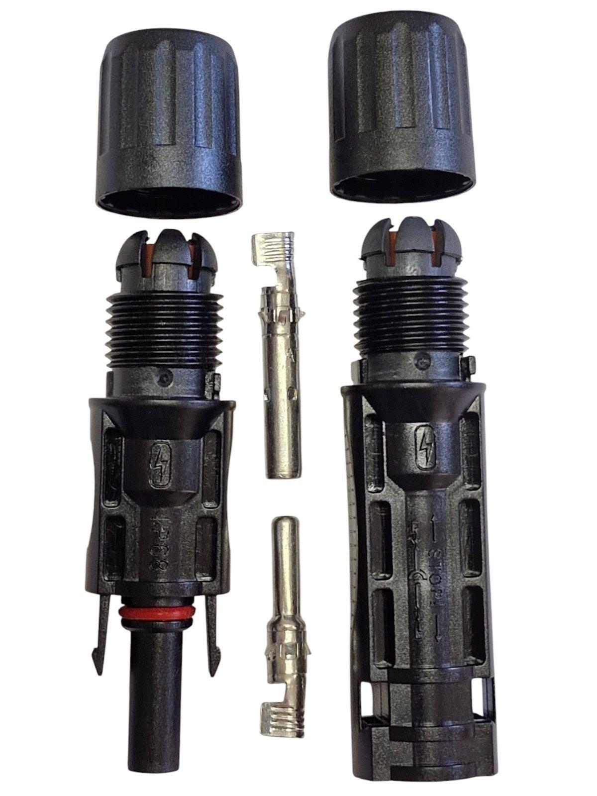 Конектор MC4 POWMR для сонячних панелей 30 A 1000V тато/мама IP68 Ø4-6 мм (97156790)