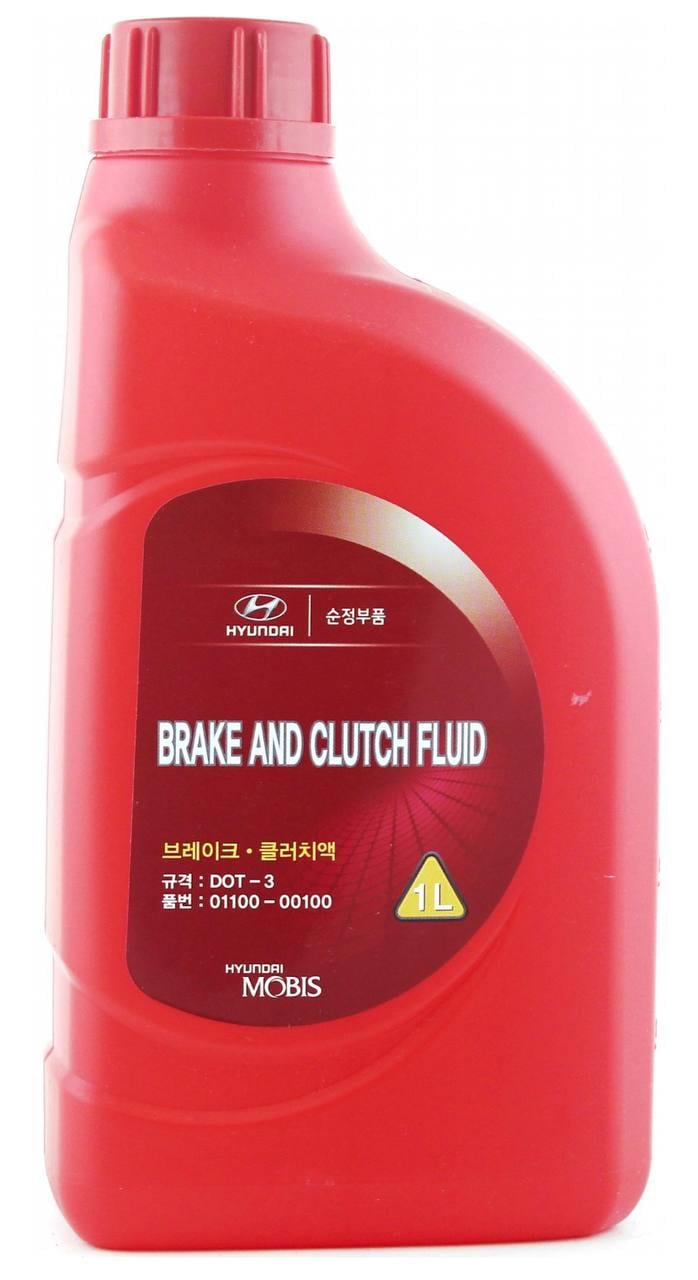 Гальмівна рідина Hyundai/Kia DOT 3 Brake Fluid 1 л (0110000100)