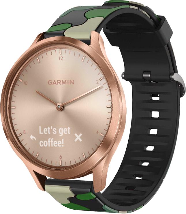 Ремешок Tactic Camouflage для Garmin Vivomove HR Green (32905-08)