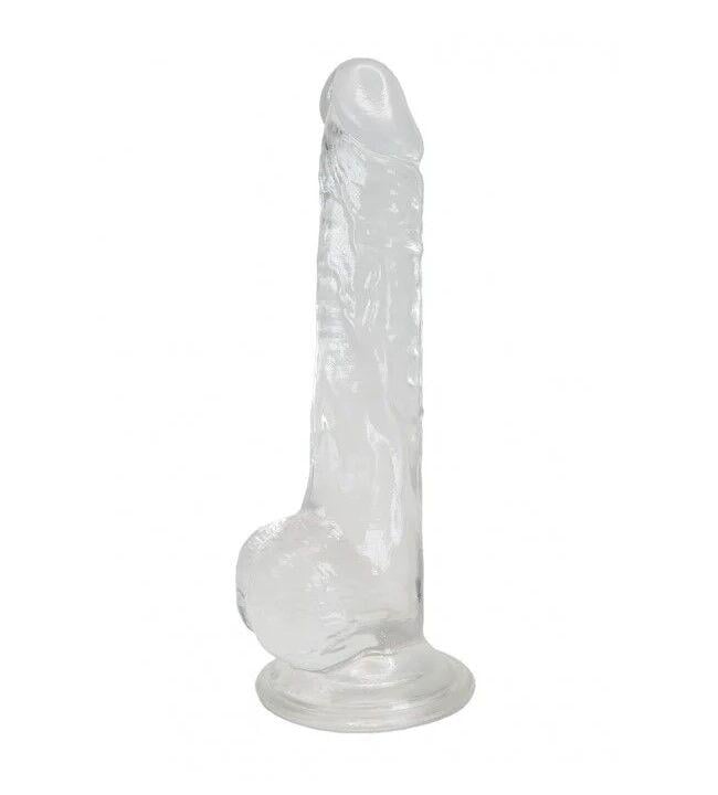 Фалоімітатор Alive Jelly Dildo Lusty Прозорий (SO5553)