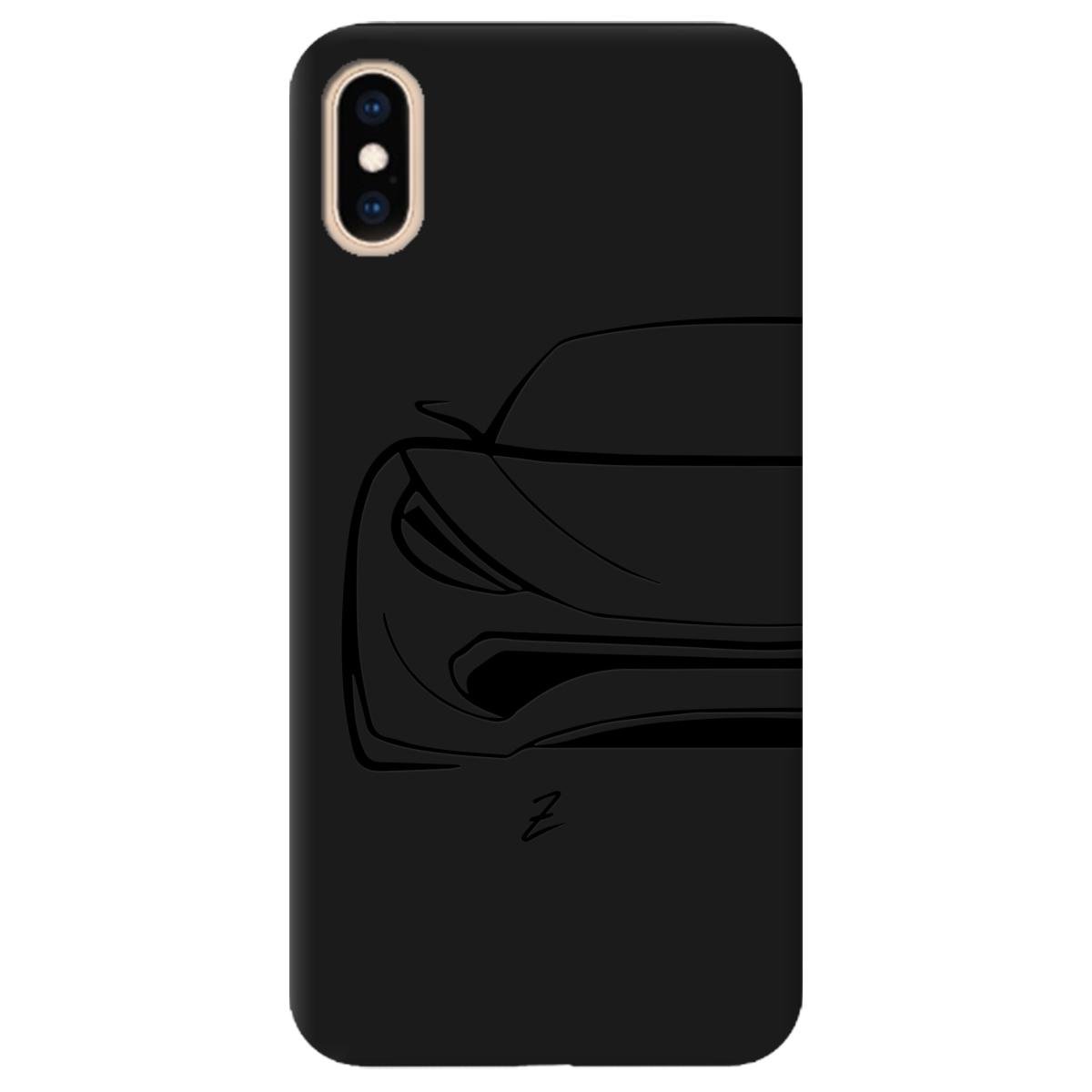 Силиконовый чехол Zorrov для Apple iPhone XS - Sport Car (11210040206052137)