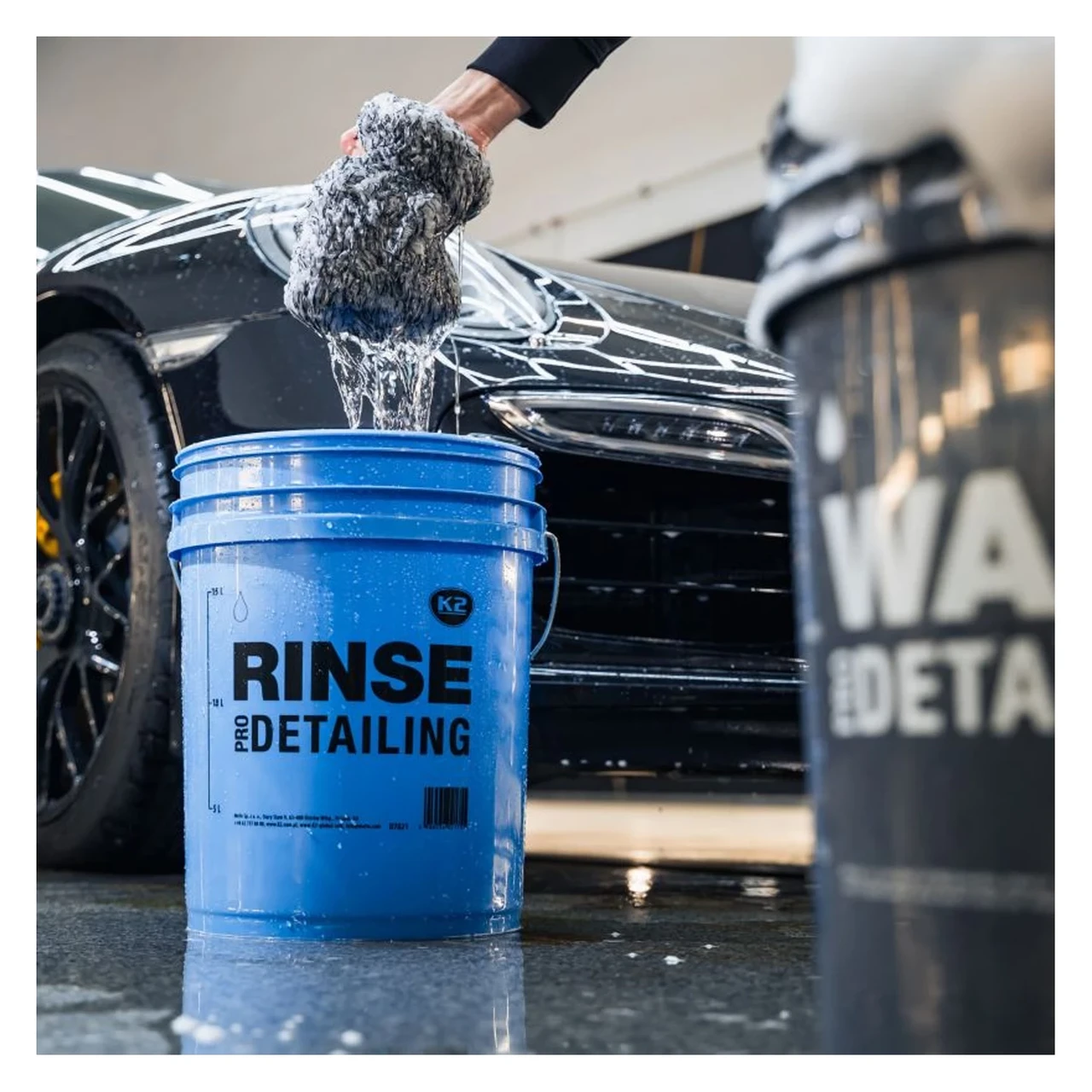 Відро для мийки K2 RINSE Pro Detailing пластикове 20 л - фото 3 Відро для мийки K2 RINSE Pro Detailing пластикове 20 л - фото 3