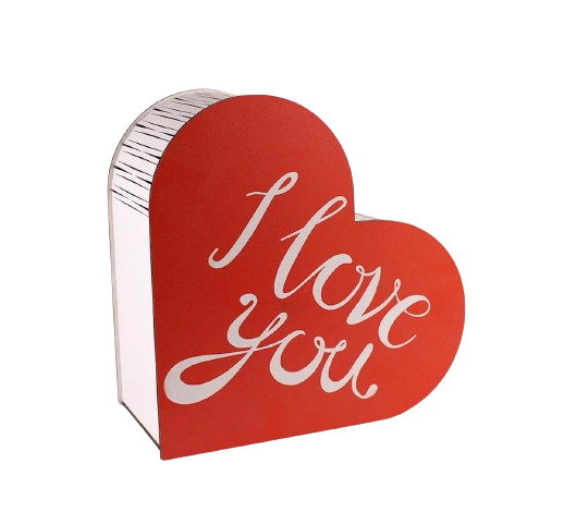 Коробка сердечко "I love you" (3330)