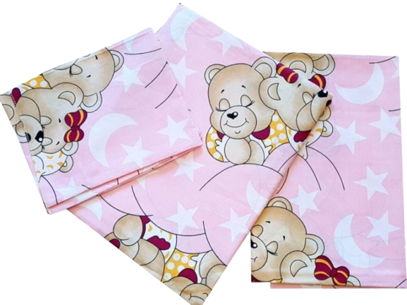 Постельное белье детское сменная бязь 100% хлопок 3в1 120 см на 60 см (10542204) Постельное белье детское сменная бязь 100% хлопок 3в1 120 см на 60 см (10542204)