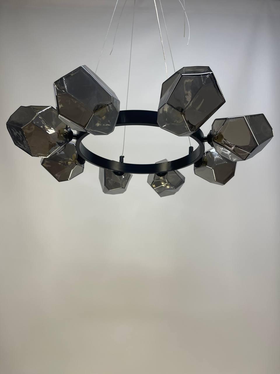 Люстра підвісна Zilini HSL0001 Чорний (24084010) - фото 3 Люстра підвісна Zilini HSL0001 Чорний (24084010) - фото 3