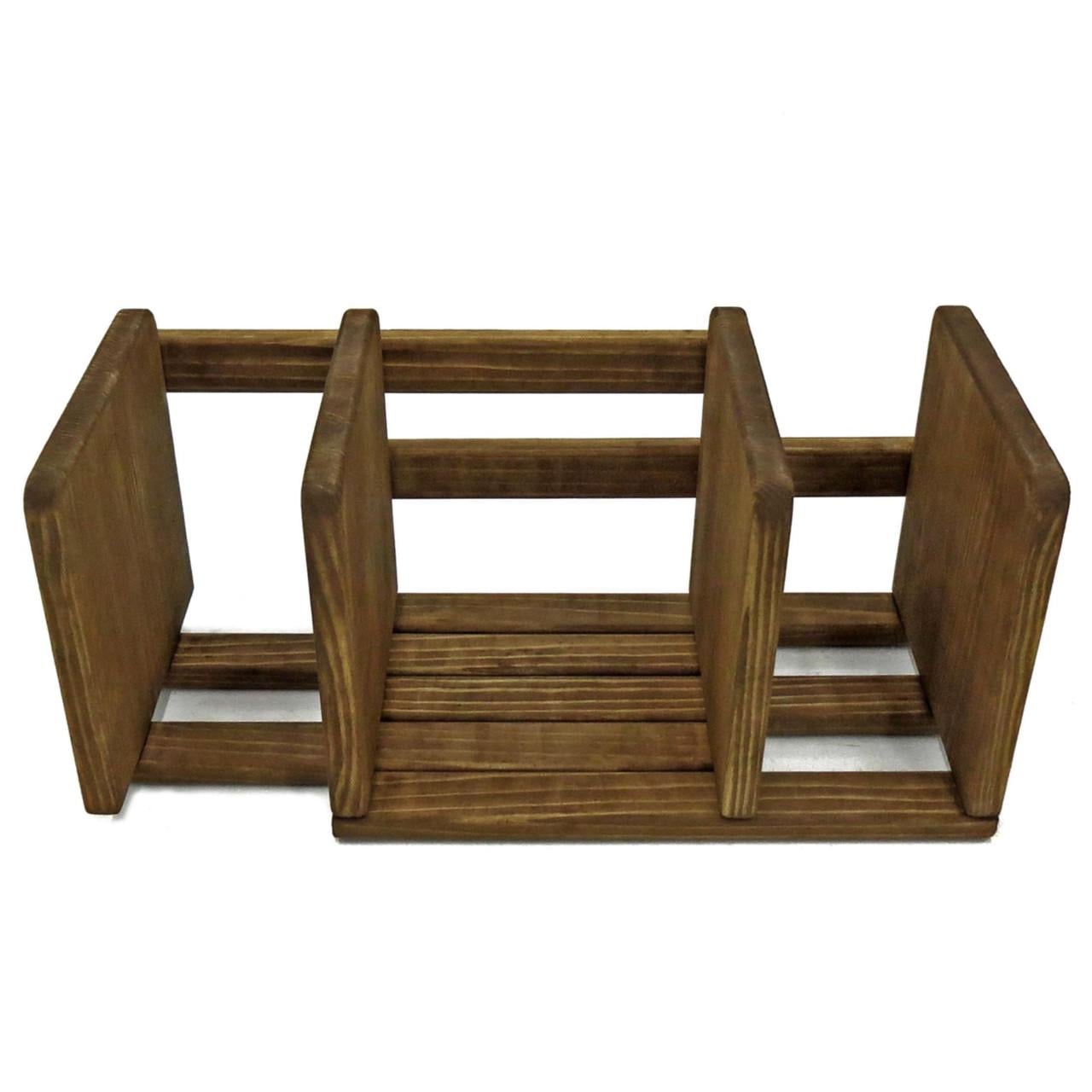 Полка книжная настольная из дерева Девин Мускат (КПА-014107)