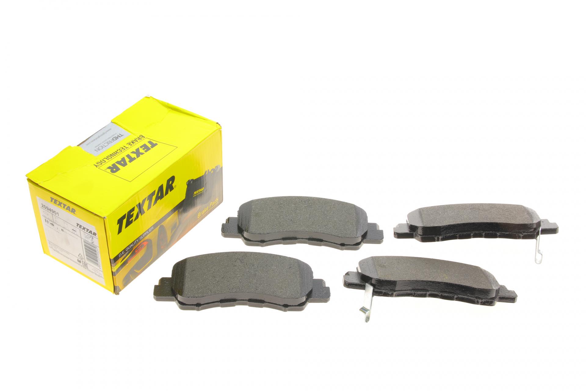 Колодки тормозные передние TEXTAR для Mitsubishi Eclipse Cross 17- (2094901)