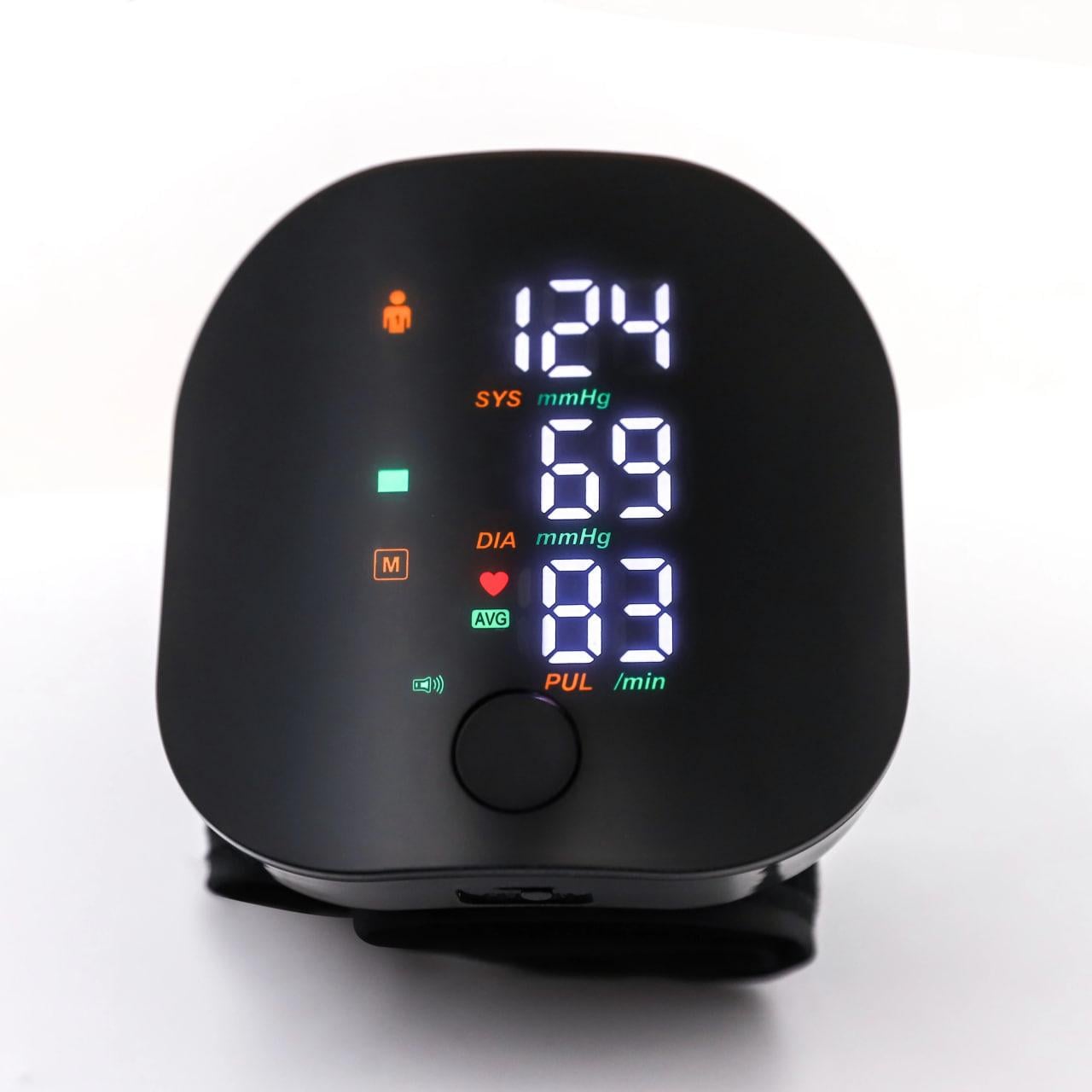 Тонометр для вимірювання артеріального тиску пульсу на зап'ястку IDEABEL (IDEABEL)