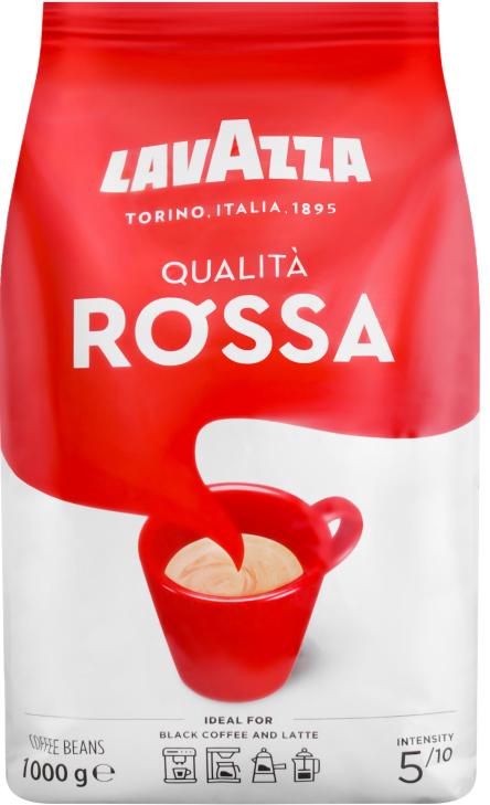 Кофе в зернах Lavazza Qualita Rossa 1 кг (12100)