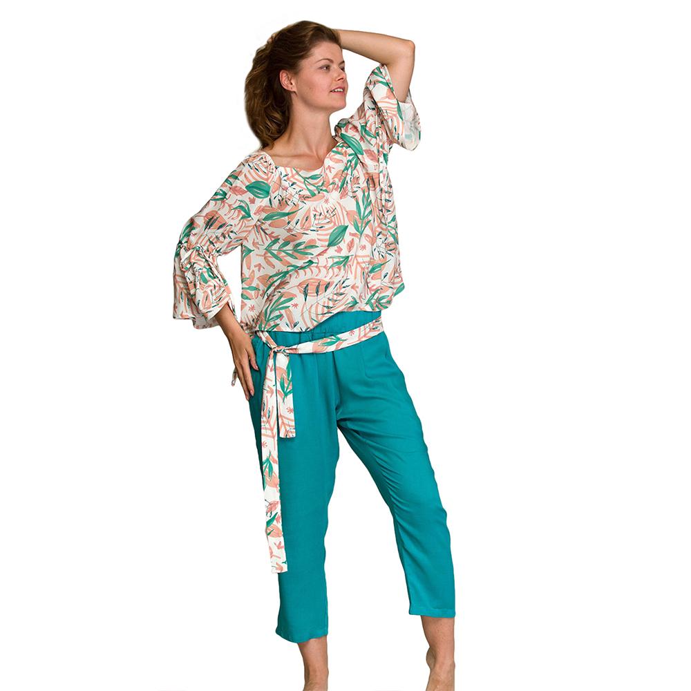 Комплект домашній жіночий KEY L Мультиколор (LHS 950 2 A21)