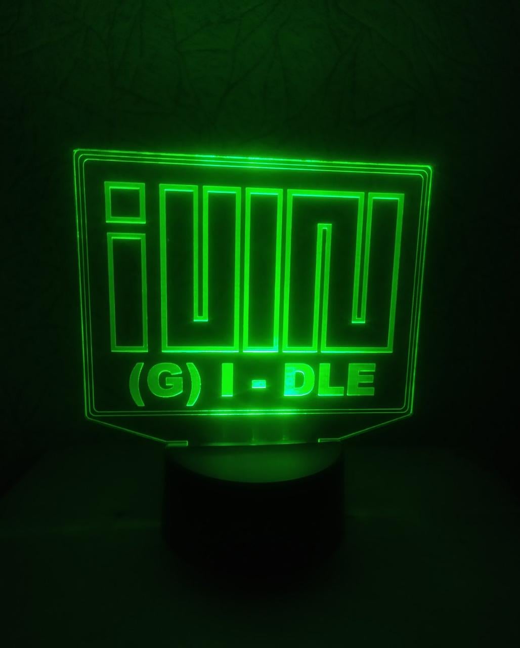 3D-нічник "(G) I-DLE" кілька підсвіток/bluetooth (1923438835) 3D-нічник "(G) I-DLE" кілька підсвіток/bluetooth (1923438835)