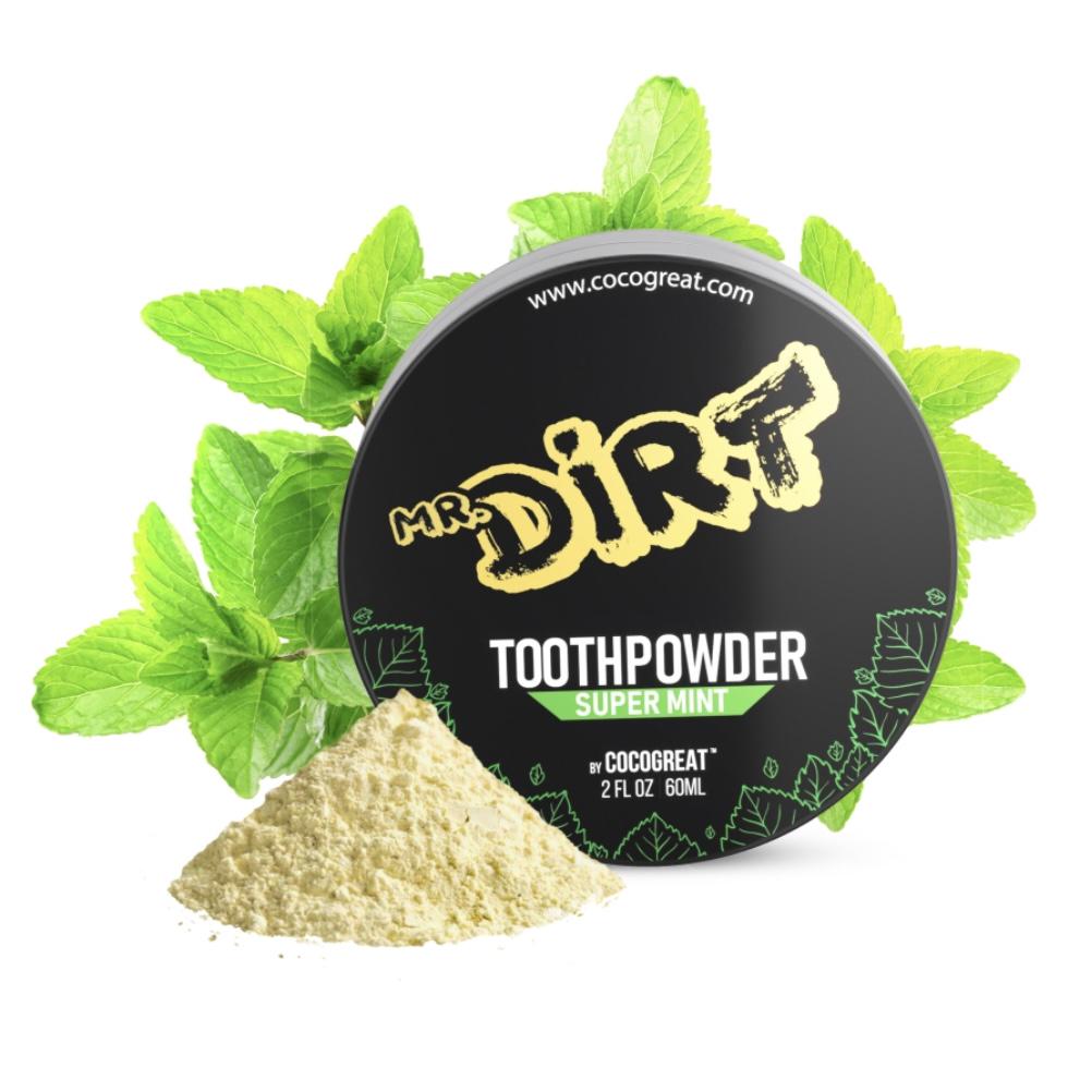 Зубний порошок для відбілювання зубів із глиною Cocogreat