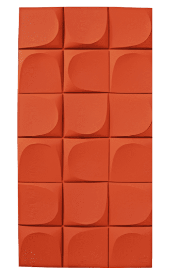 3D-панель Санторини 1200х600х30 мм Коралловый (2386546239)