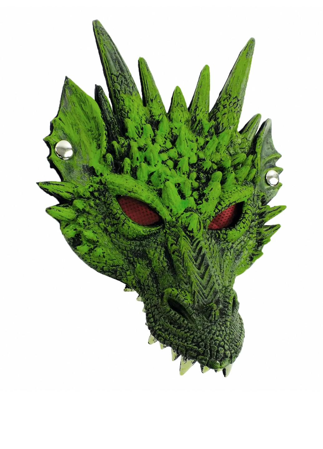 Маска Дракон Зеленый (19-242GR)