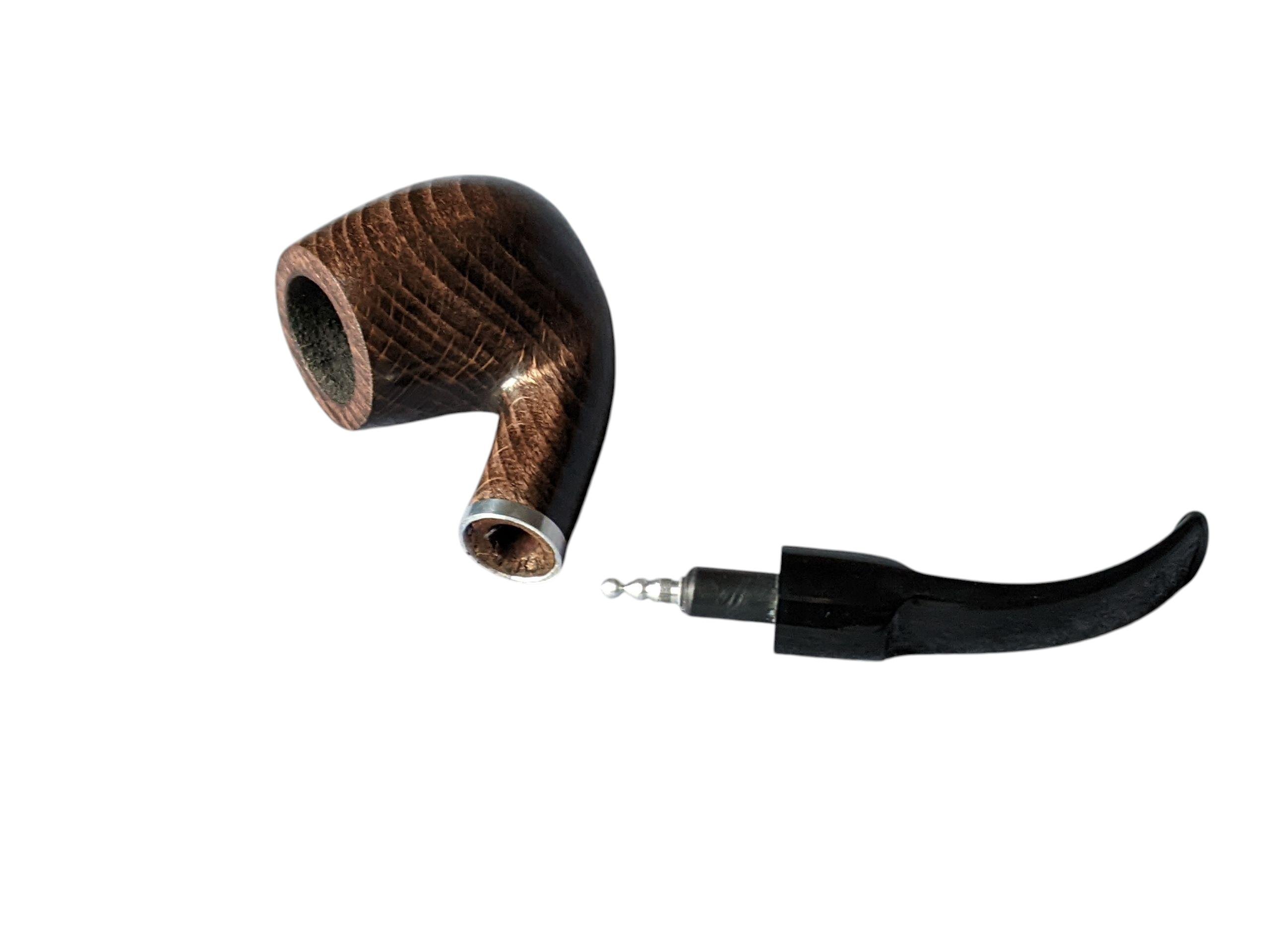 Курильна трубка Golden Gate Apple bent бук гладка (201) - фото 4 Курильна трубка Golden Gate Apple bent бук гладка (201) - фото 4