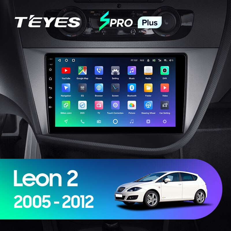 Автомагнитола штатная Teyes для Seat Leon 2 2005-2012 Android SPRO-PLUS 3+32G Wi-Fi/4G (1488019237) - фото 3