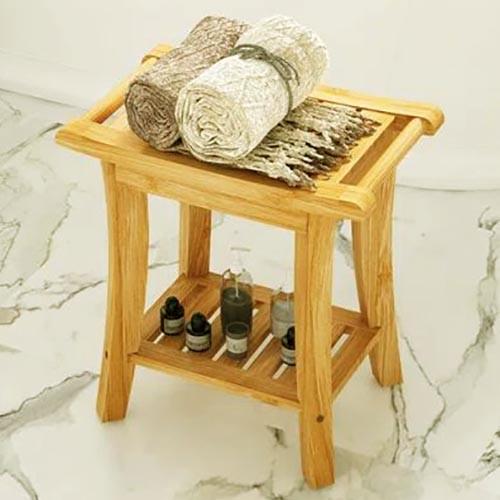 Табурет для ванной из дерева Утерлин Карри (ТВН-005703)
