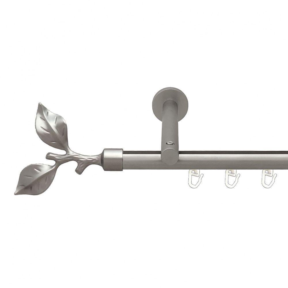 Карниз Orvit Листок однорядный профильный 16 см 160 см Сатин (00-00015125) Карниз Orvit Листок однорядный профильный 16 см 160 см Сатин (00-00015125)