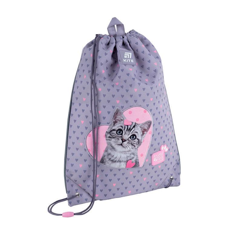 Сумка для обуви KITE Studio Pets 46x33 см Фиолетовый (SP25-600M-3)