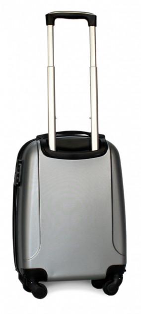 Валіза пластикова Fly 310 XS міні ручна поклажа на 4 колесах Срібний (CEKRBFL310XM4SRI) - фото 3 Валіза пластикова Fly 310 XS міні ручна поклажа на 4 колесах Срібний (CEKRBFL310XM4SRI) - фото 3