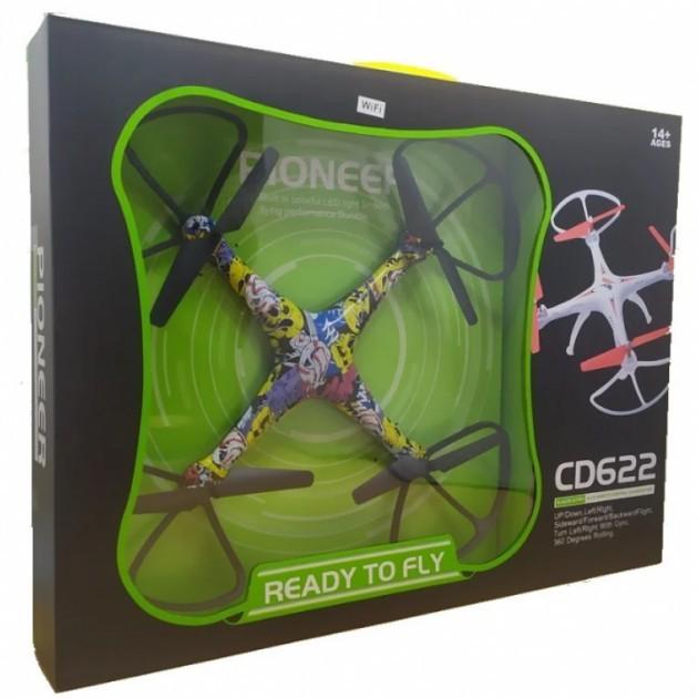 Квадрокоптер с камерой CD622/623W Wi-Fi (MER-14200_1155) - фото 6 Квадрокоптер с камерой CD622/623W Wi-Fi (MER-14200_1155) - фото 6