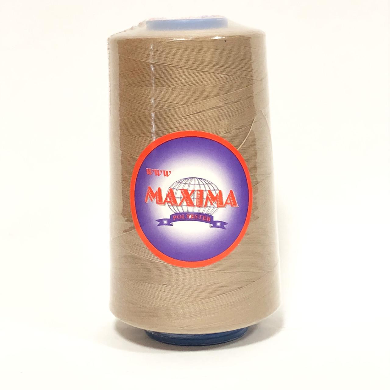 Нитки швейные Maxima 40/2 Бежевый/Песок (252)
