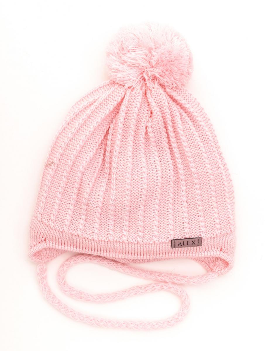 Шапка детская зимняя Alex Виола 40-44 см Светло-розовый