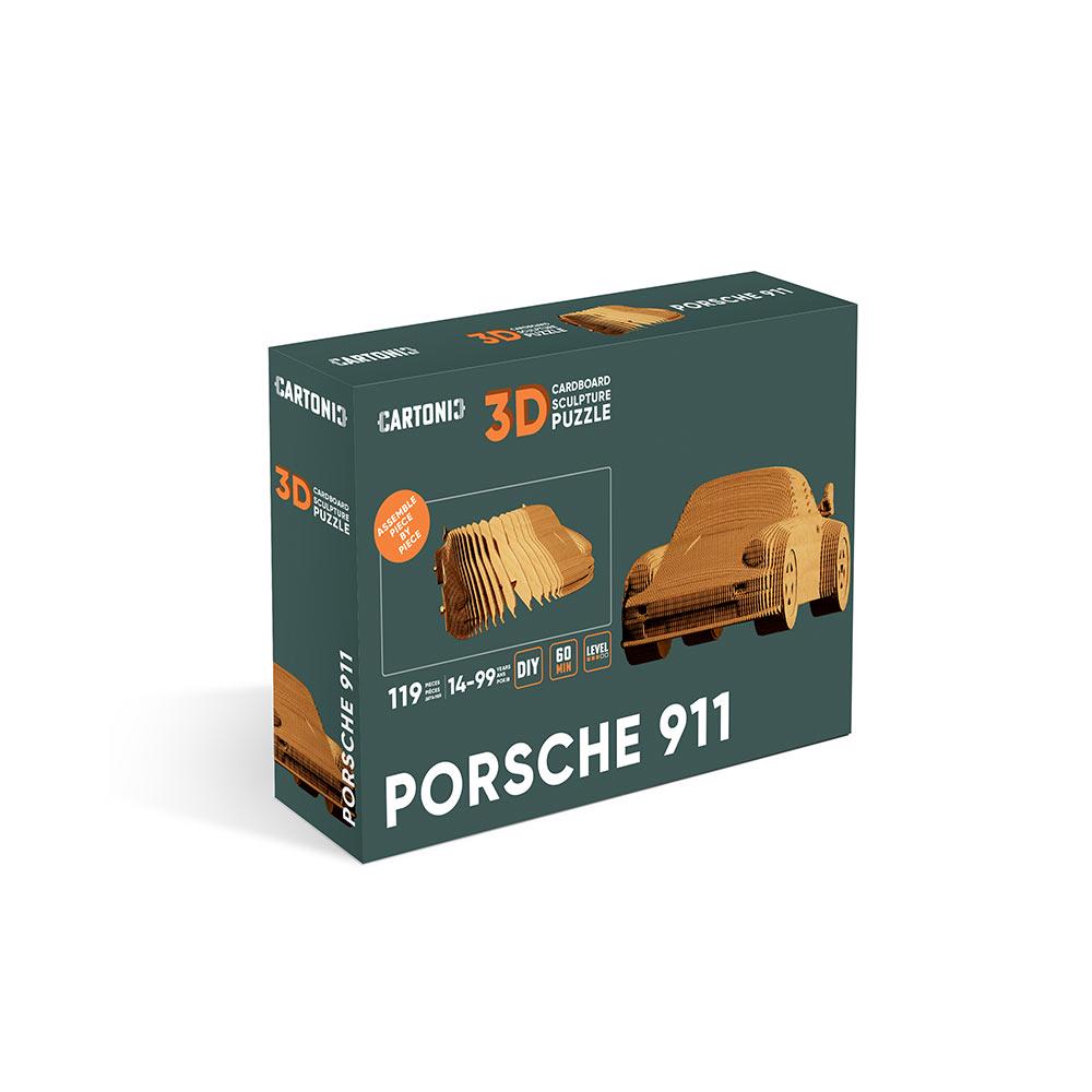 Конструктор картонный Cartonic 3D Puzzle Porsche 911 - фото 3