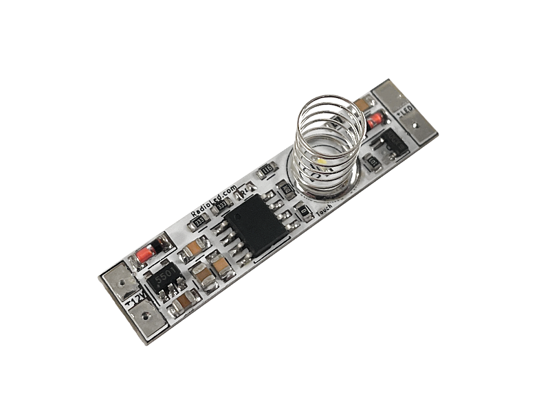 Димер сенсорний для профілю М292-10 пружина 10 мм 3 А Білий світлодіод (6087)