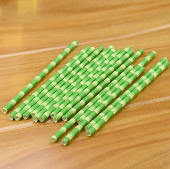 Трубочки коктейльные с принтом бамбука 25 шт. 20 см Зеленый (2108/1) - фото 8 Трубочки коктейльные с принтом бамбука 25 шт. 20 см Зеленый (2108/1) - фото 8