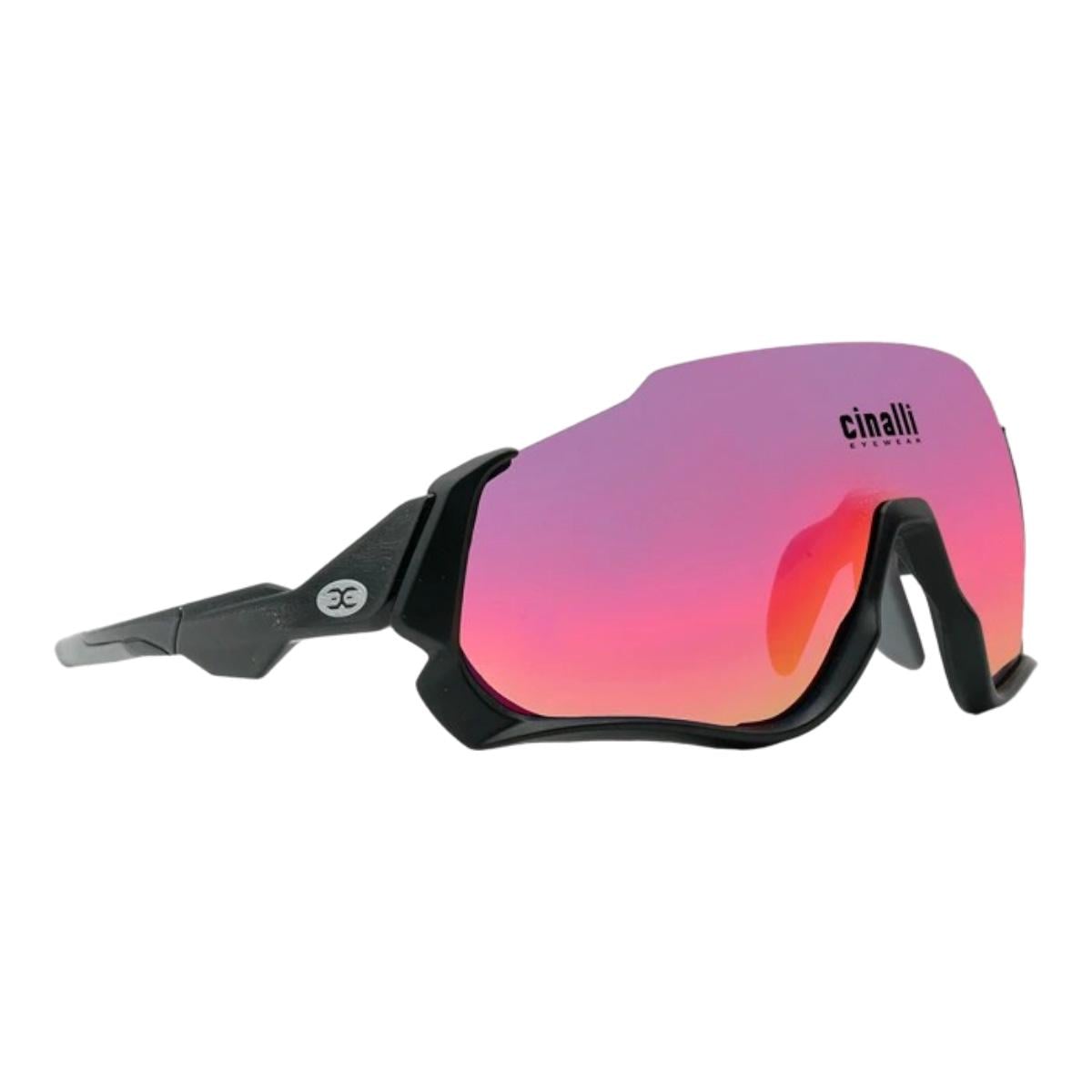 Спортивные солнцезащитные очки Cinalli C-088 поляризованные 4 линзы в комплекте Черный (CI-C088-3782UA)