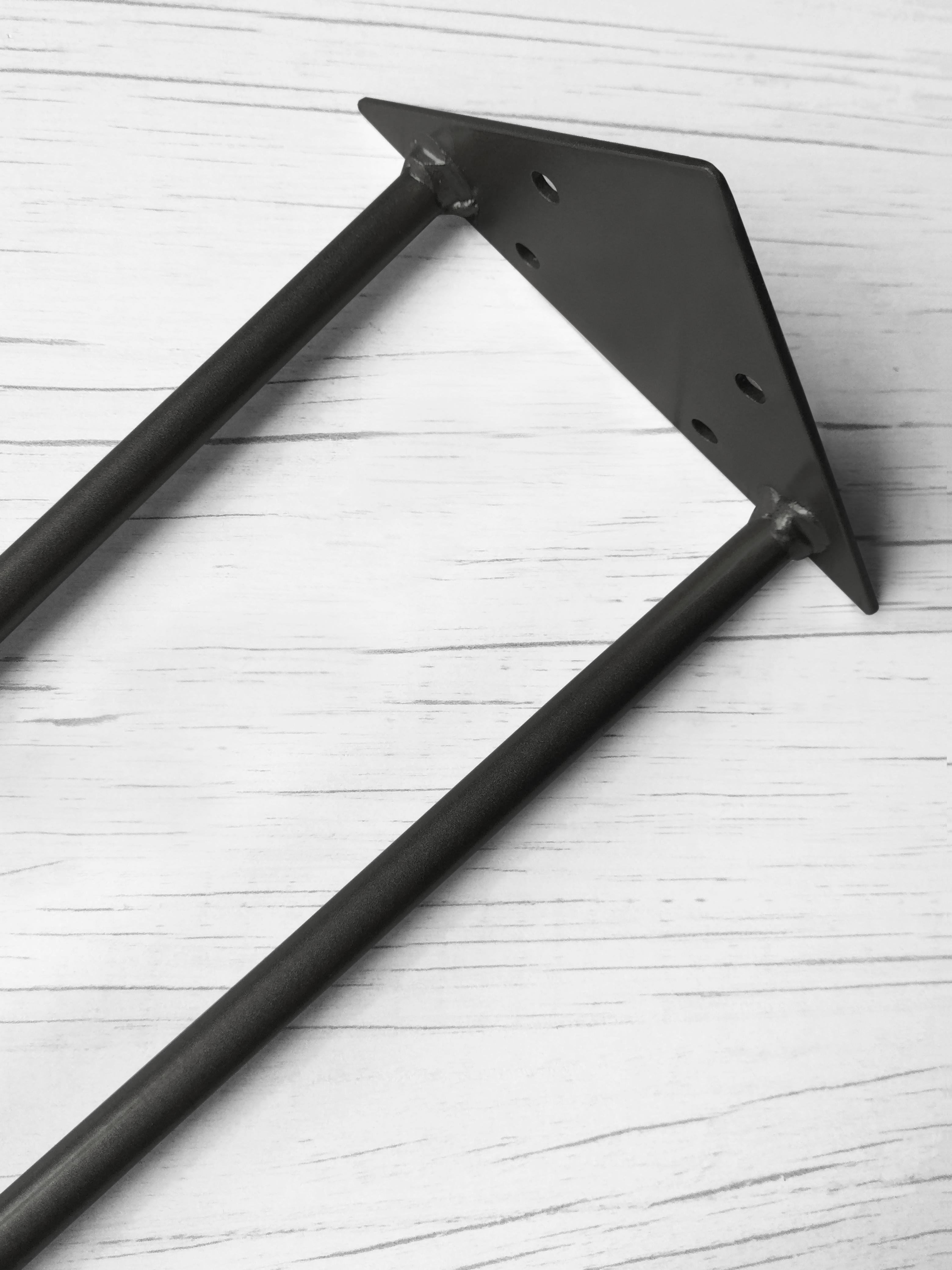 Ножка-шпилька для журнального стола из металла H 450 мм Черный (1135) - фото 2 Ножка-шпилька для журнального стола из металла H 450 мм Черный (1135) - фото 2