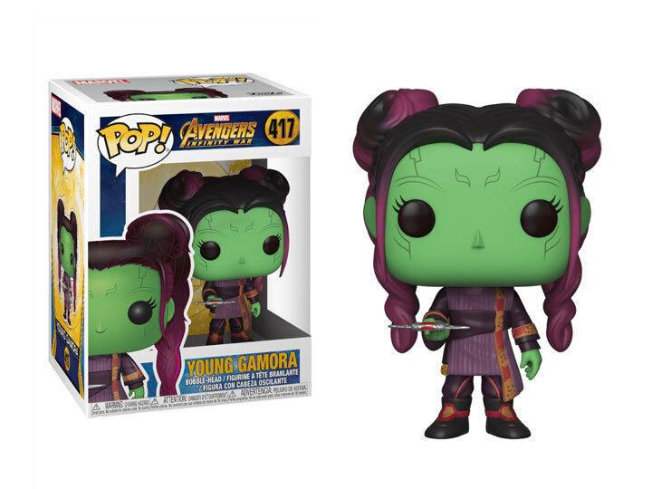 Дитяча ігрова фігурка Funko Pop Guardians of the Galaxy Young Gamora 10 см (GG G 417)