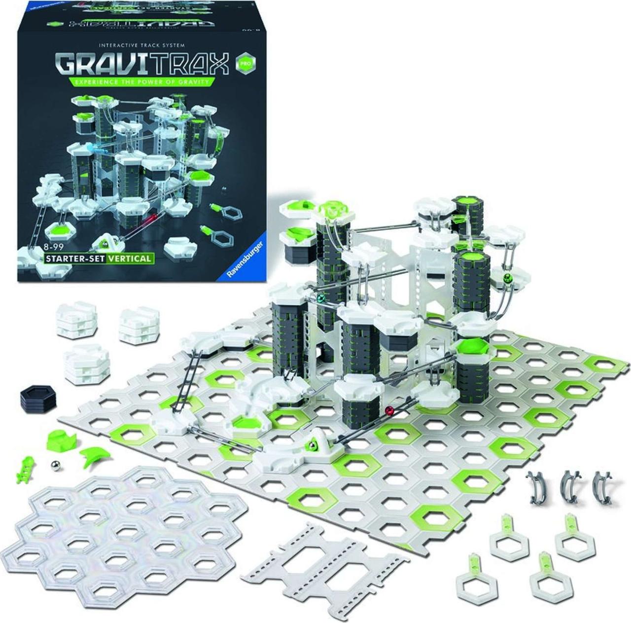 Конструктор динамічний Ravensburger GraviTrax PRO Starter-Set Vertical 153 ел. (26832)