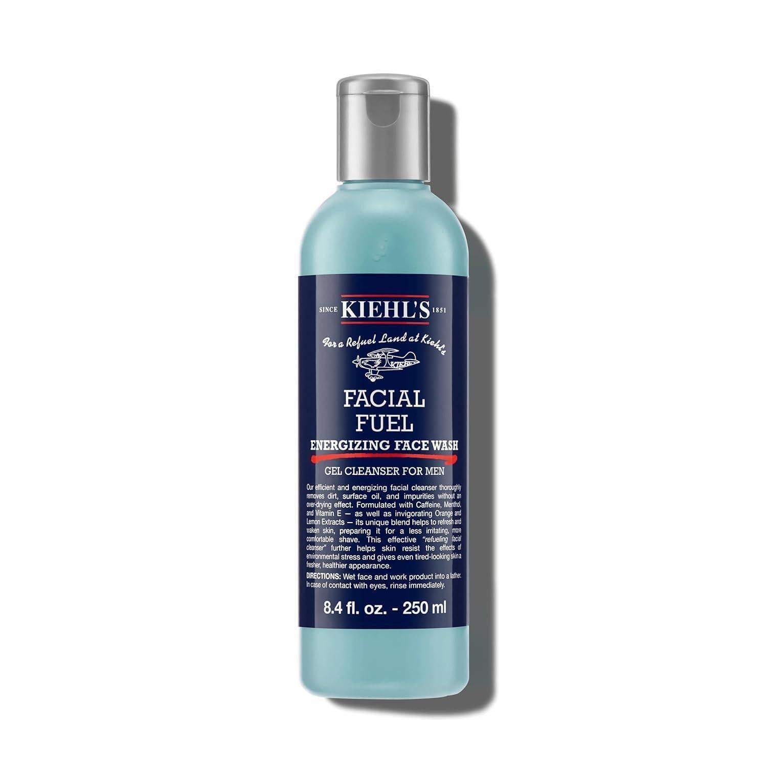 Гель для умывания мужской Kiehl's Facial Fuel Energizing Face Wash 250 мл (3700194719159)