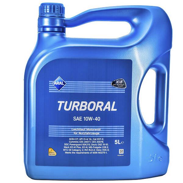 Моторное масло ARAL Turboral 10W-40 5 л (15F45C) Моторное масло ARAL Turboral 10W-40 5 л (15F45C)