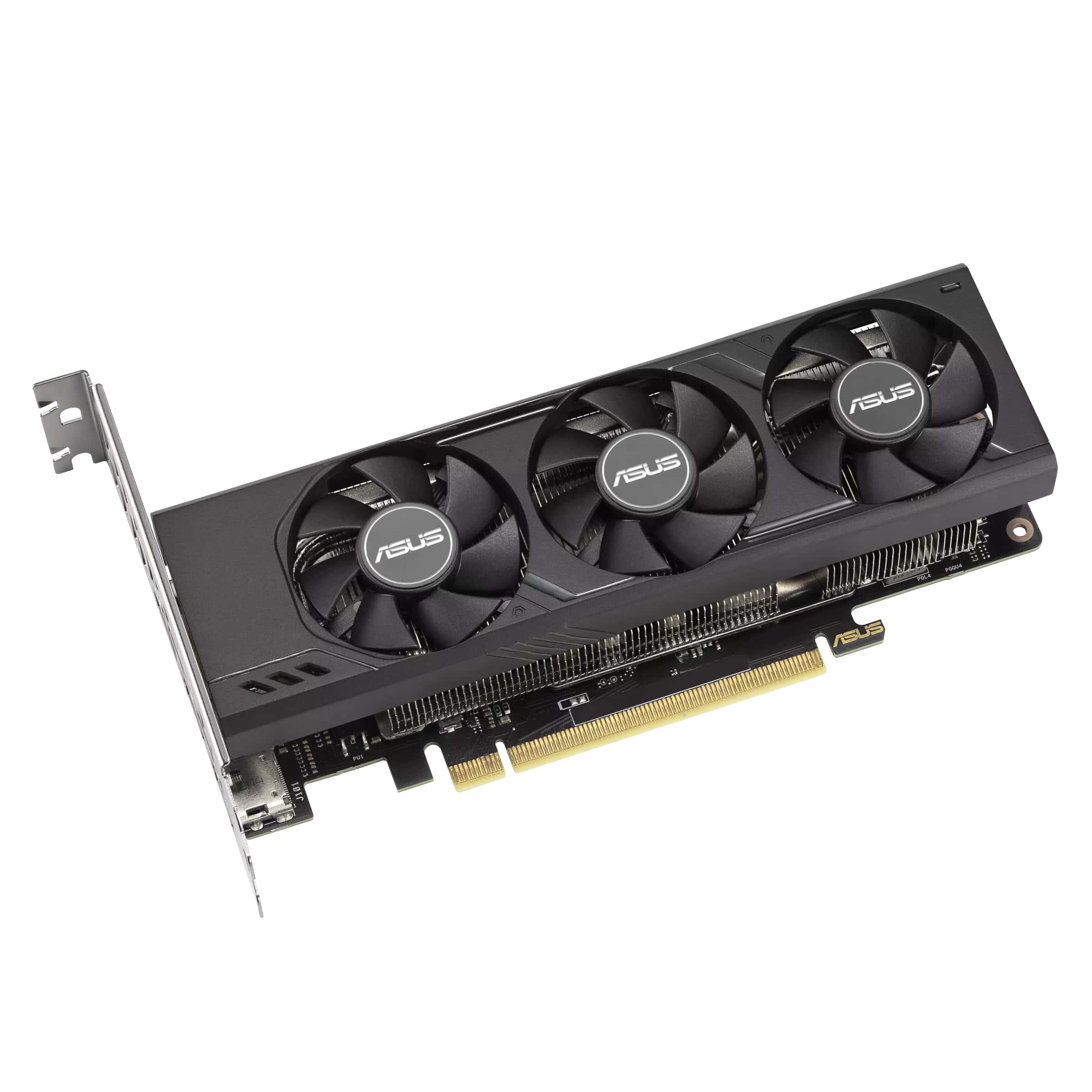 Видеокарта Asus GeForce RTX 4060 8GB GDDR6 OC low profile RTX4060-O8G-LP-BRK (ERC-90YV0JL0-M0NA00) - фото 2