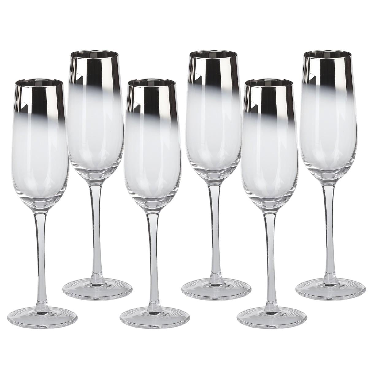 Набор бокалов для шампанского A-PLUS 6 шт. 270 мл