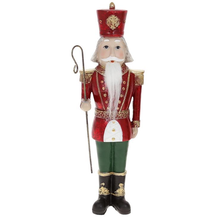 Фигурка декоративная BonaDi Щелкунчик 31 см Красный (218-278)