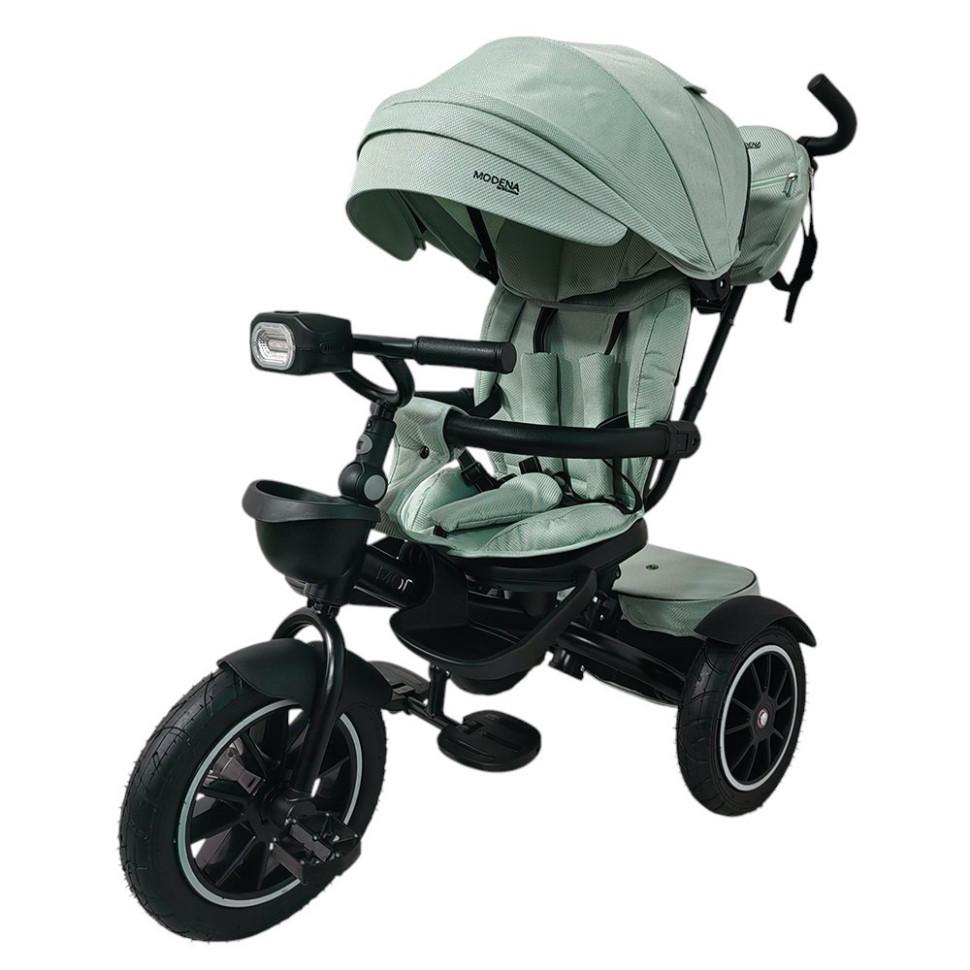 Дитячий велосипед триколісний з батьківською ручкою MODENA ME 1193 Cloud Blue (10596)