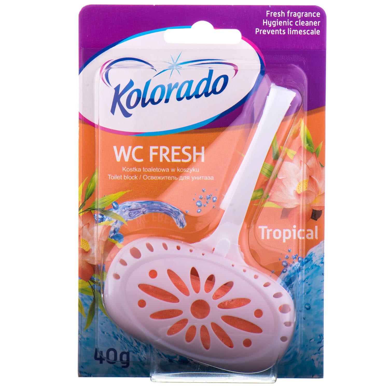 Блок для туалету Kolorado Tropic 40 г (5902506006058)