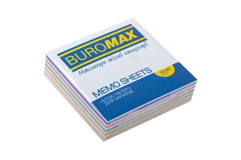 Папір для нотаток Buromax склеєний ЗЕБРА 80х80х20 мм (BM,2254) Папір для нотаток Buromax склеєний ЗЕБРА 80х80х20 мм (BM,2254)