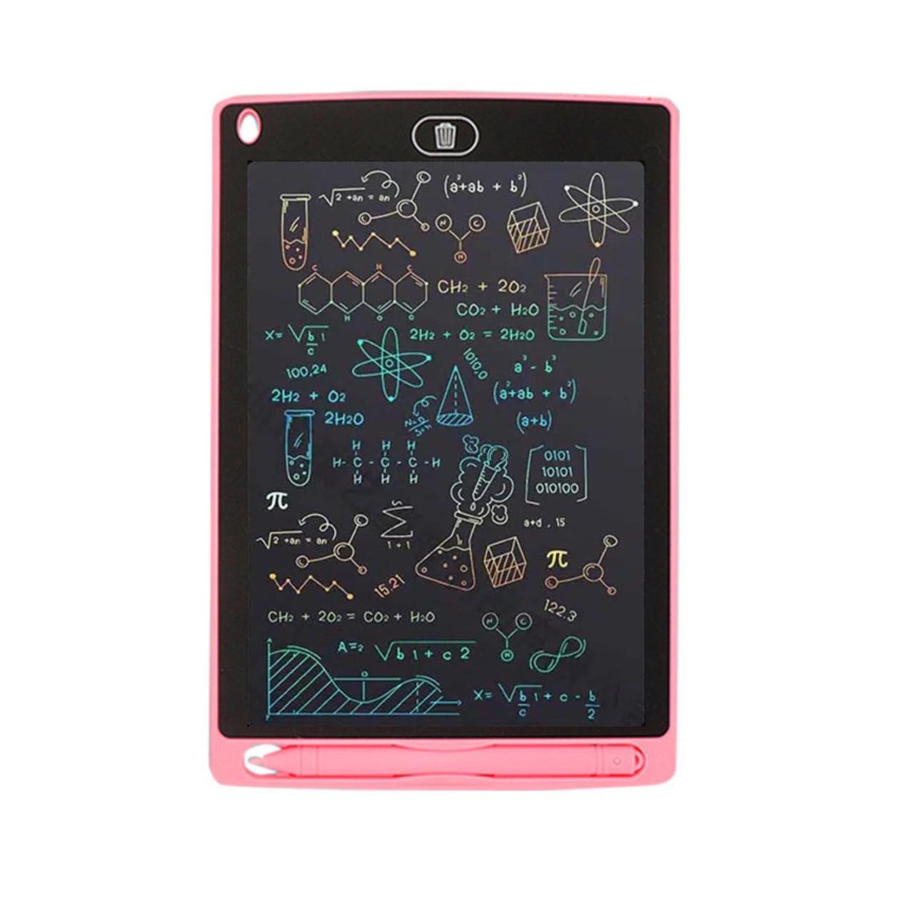 Графический LCD планшет для рисования цветной 8.5'' Pink (136989)