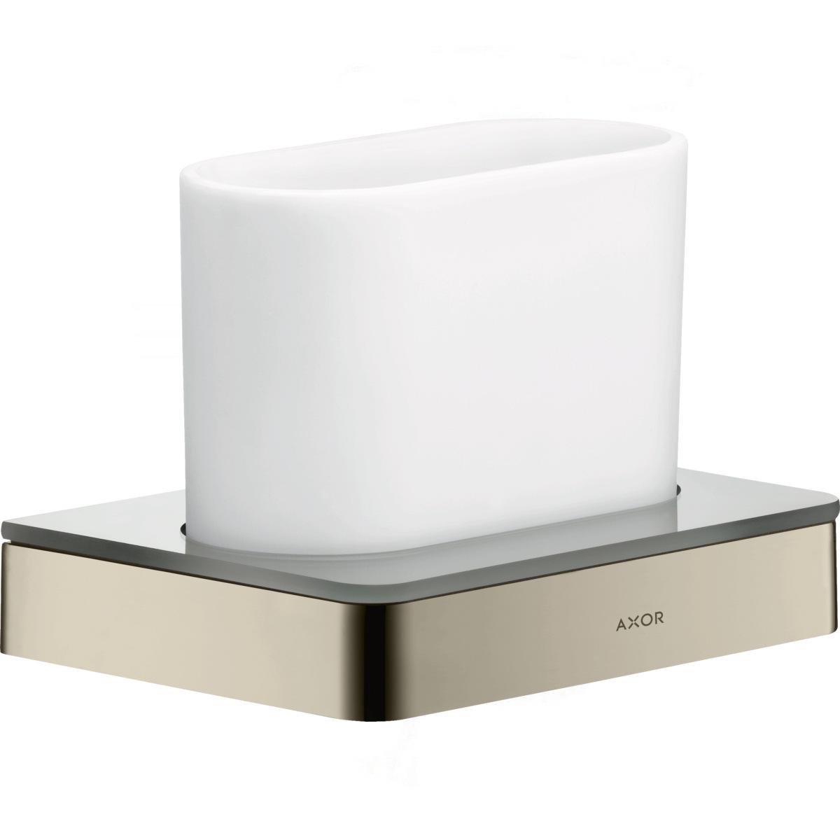 Стакан для зубных щеток Hansgrohe AXOR Universal 42834830 Сатин (170637)